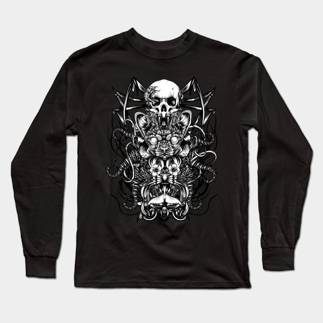 Totem Long Sleeve T-Shirt by fakeface